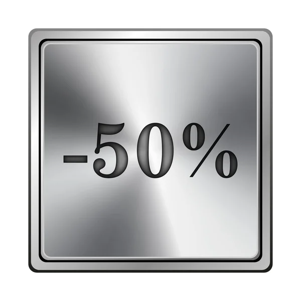 50 Prozent Rabatt — Stockfoto