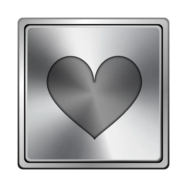 Icono del corazón — Foto de Stock