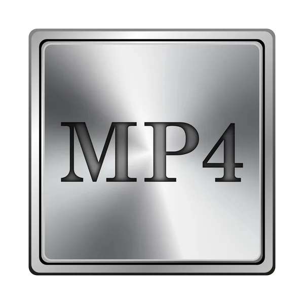 Icona mp4 — Foto Stock