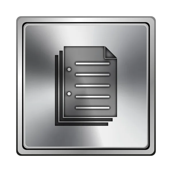 Document icon — Stock Photo, Image