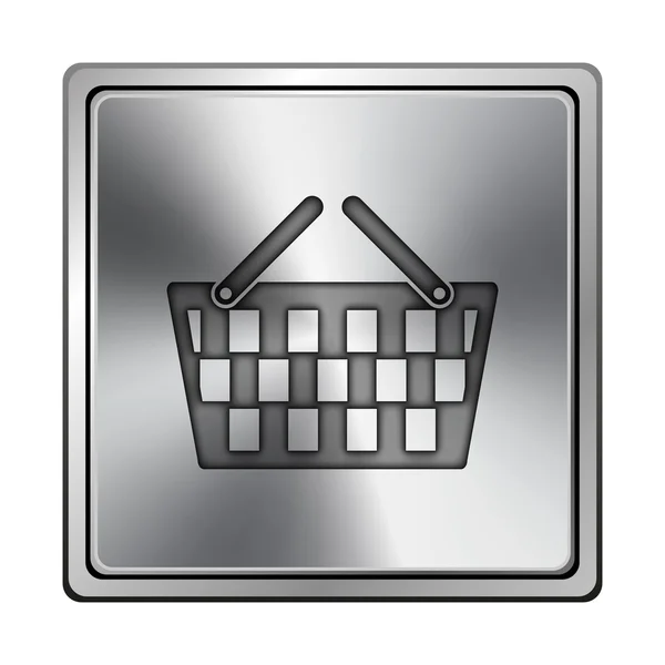 Shopping basket icon — Stock Photo, Image