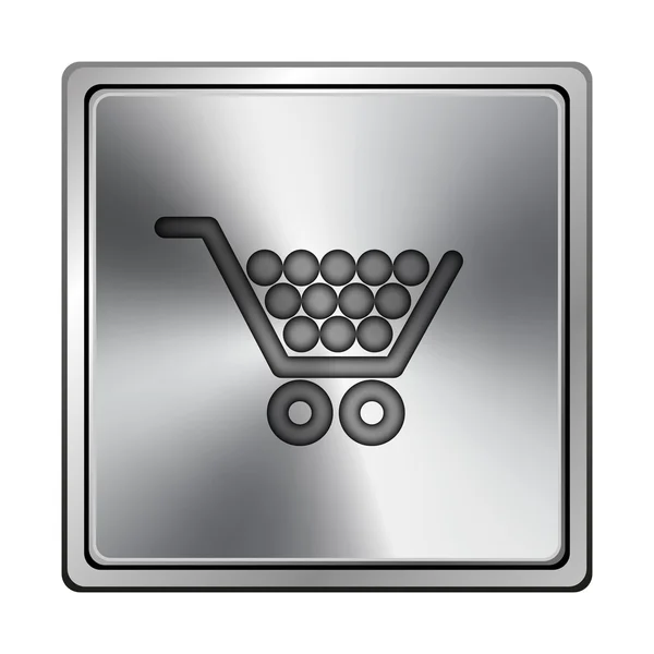 Icono del carrito de compras —  Fotos de Stock