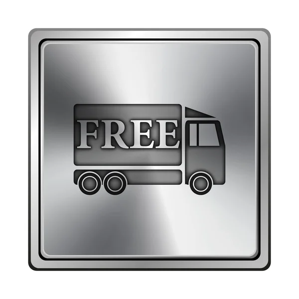 Free delivery truck icon — Stock Photo, Image