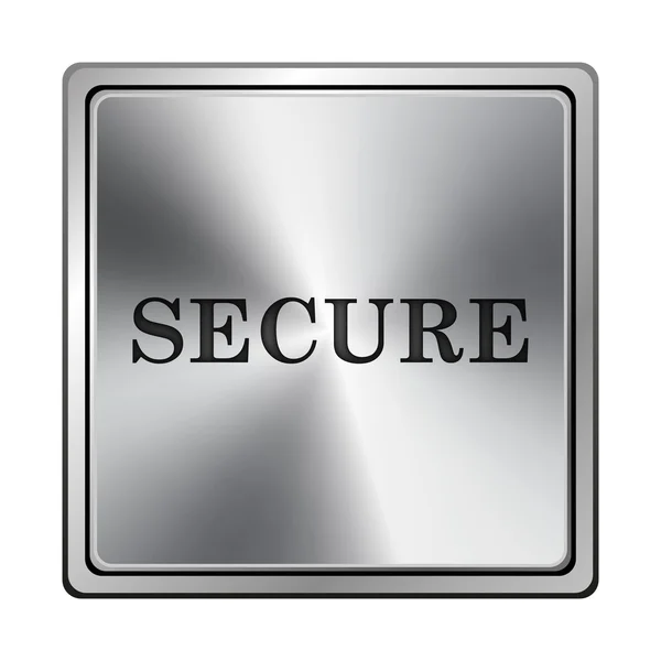 Bezpečné ikona — Stock fotografie