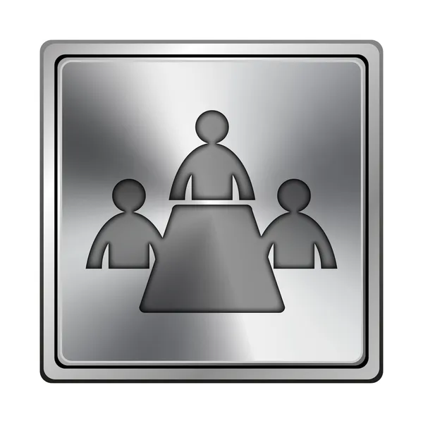 Ícone da sala de reuniões — Fotografia de Stock