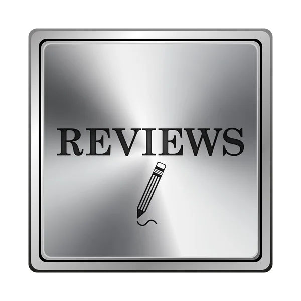 Reviews icon — Stock Photo, Image