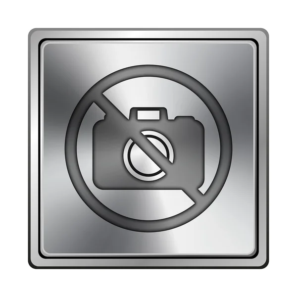 Verboden camera-icoontje — Stockfoto