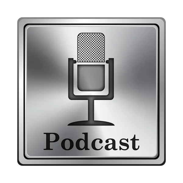 Podcast icono —  Fotos de Stock