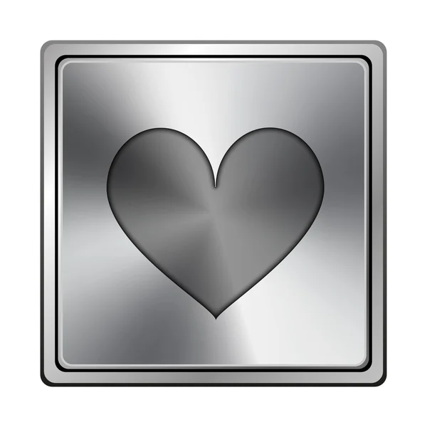 Icona del cuore — Foto Stock