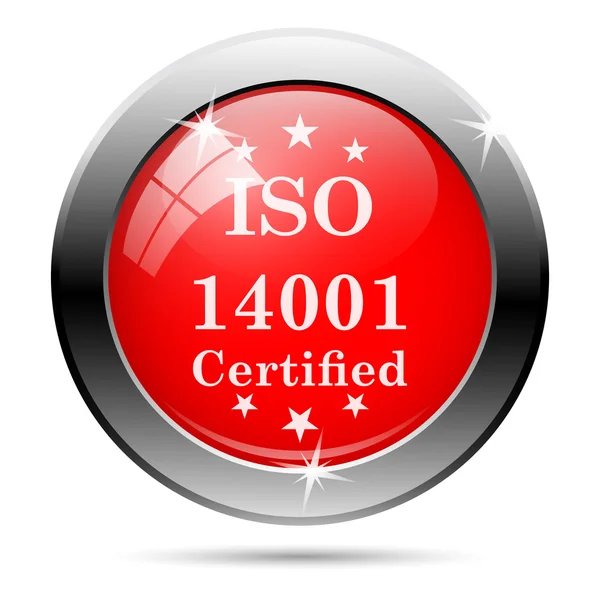 Ikona ISO14001 — Zdjęcie stockowe