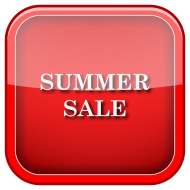 Summer sale icon