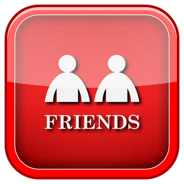 Friends icon — Stock Photo, Image