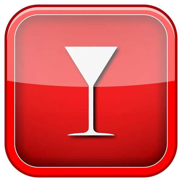 Martini glass icon — Stock Photo, Image