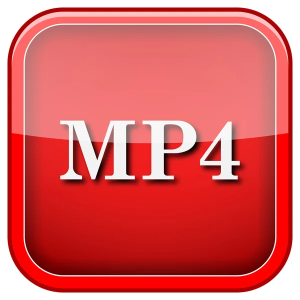 MP4 icon — Stock Photo, Image