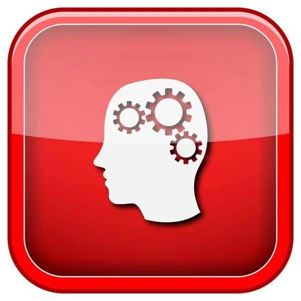 Brain icon — Stock Photo, Image