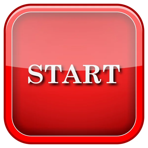 Start icon — Stock Photo, Image