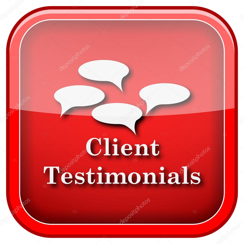 Client testimonials icon Stock Photo by ©valentint 36859861