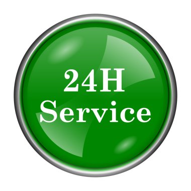 24H Service icon clipart