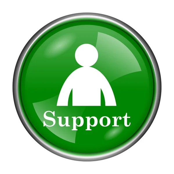 Wsparcie ikona — Zdjęcie stockowe
