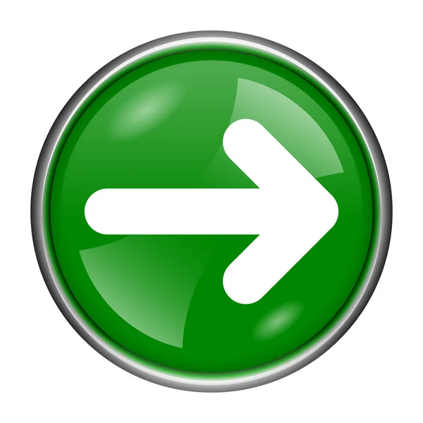 Right arrow icon — Stock Photo, Image