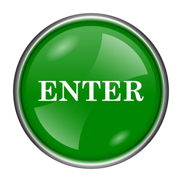 Enter icon — Stock Photo, Image