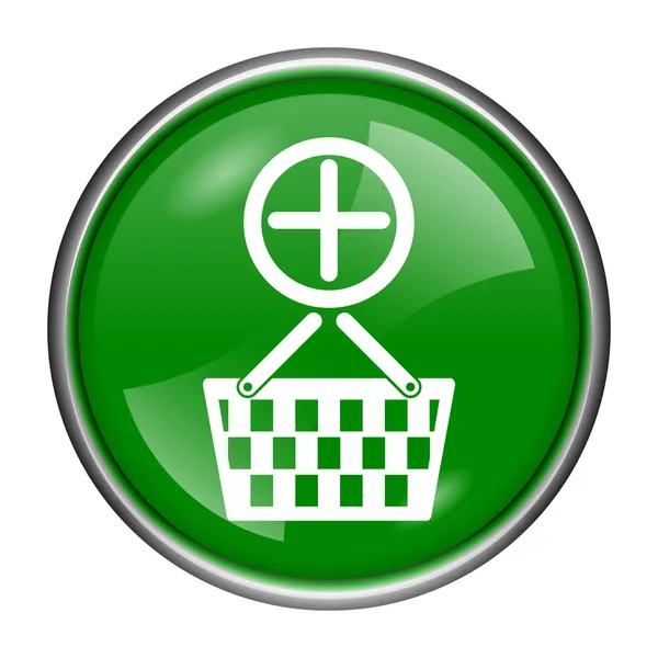 Add to basket icon — Stock Photo, Image