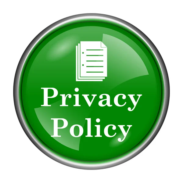 Privacy policy icon — Stock Photo, Image