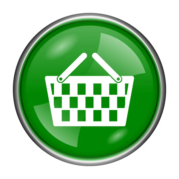 Shopping basket icon — Stock Photo, Image