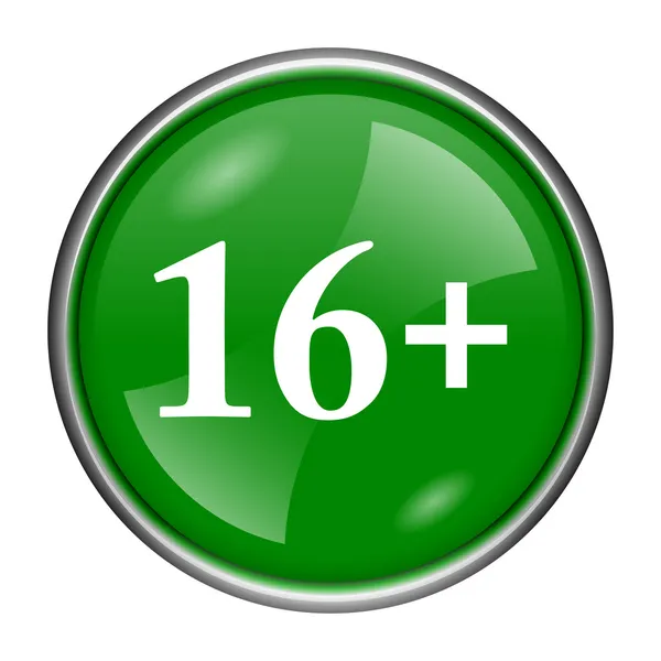 16 plus pictogram — Stockfoto