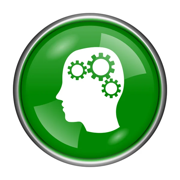 Brain icon — Stock Photo, Image