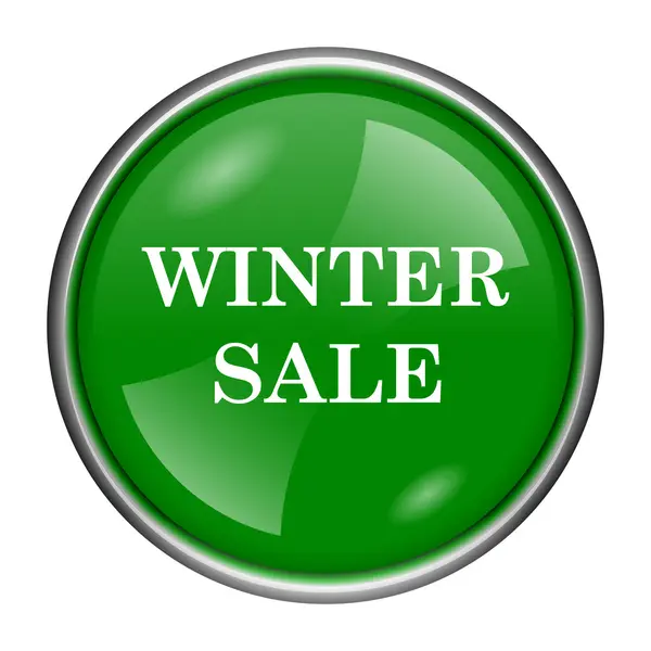 Winter sale icon — Stock Photo, Image