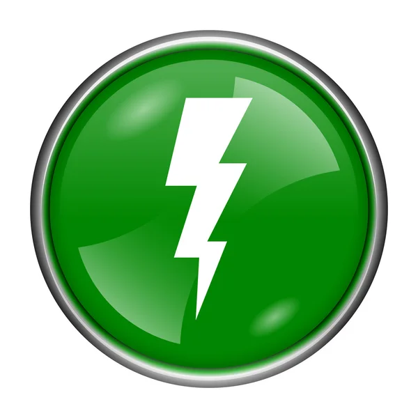 Lightning icon — Stock Photo, Image