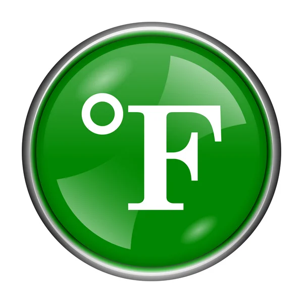 Ikona Fahrenheita — Stock fotografie