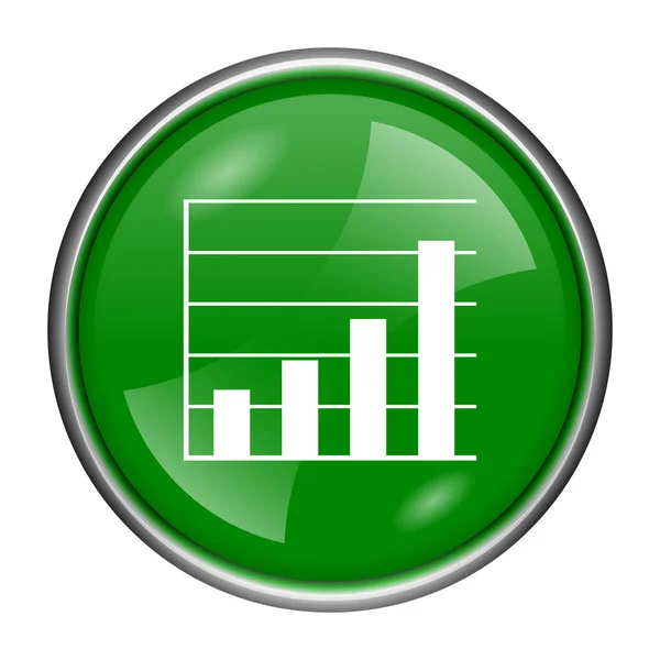 Chart bars icon — Stock Photo, Image