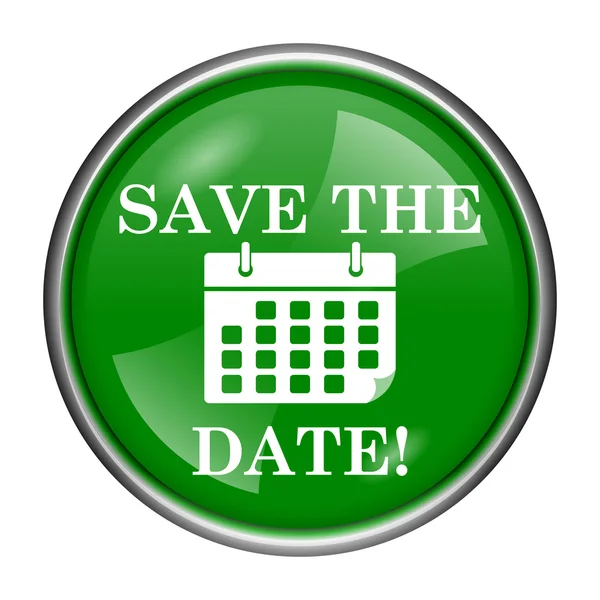 Save the date icon — Stock Photo, Image