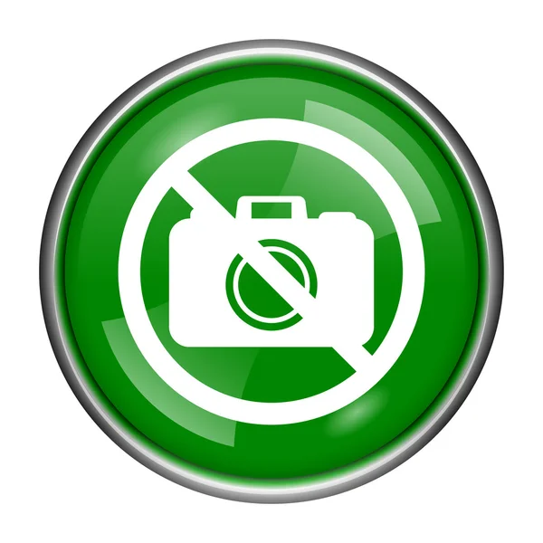 Förbjudna kameraikonen — Stockfoto