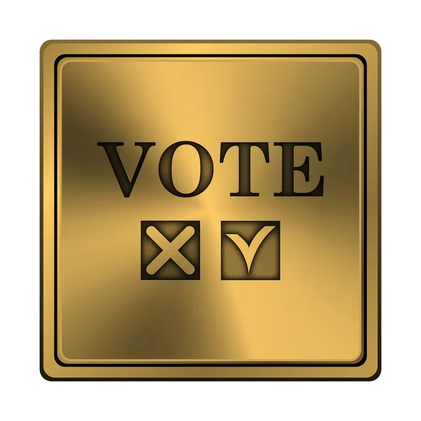 Icono de voto —  Fotos de Stock
