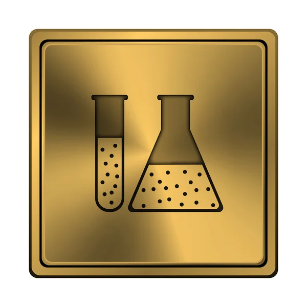 化学设置的图标 — 图库照片