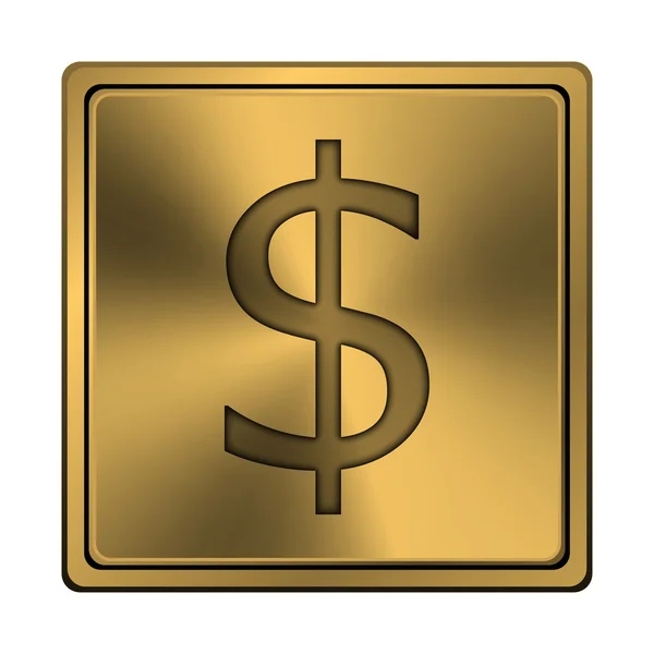 Ícone do dólar — Fotografia de Stock
