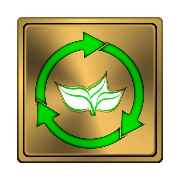 Recycle arrows icon — Stock Photo, Image