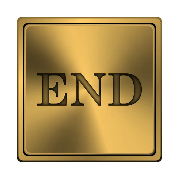 End icon — Stock Photo, Image