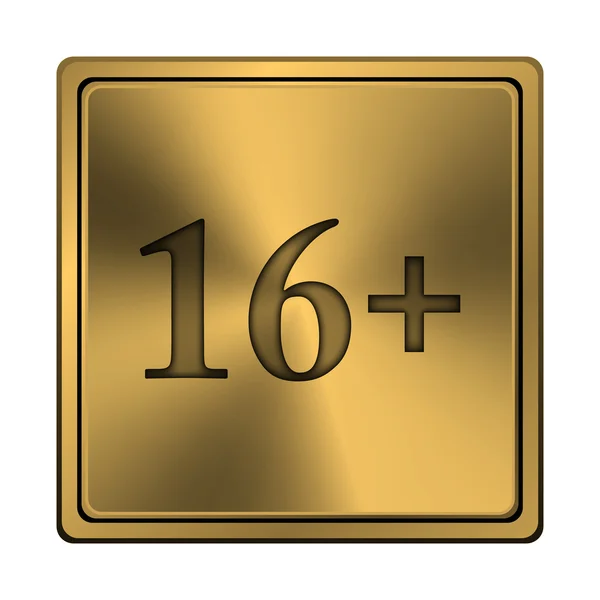 16 oraz ikona — Zdjęcie stockowe