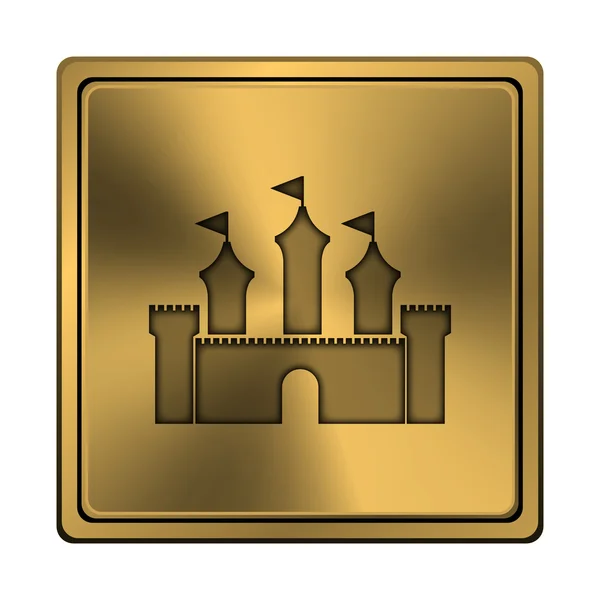 Kasteel pictogram — Stockfoto