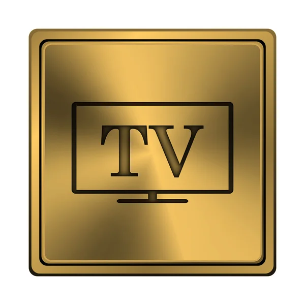 Ícone de TV — Fotografia de Stock