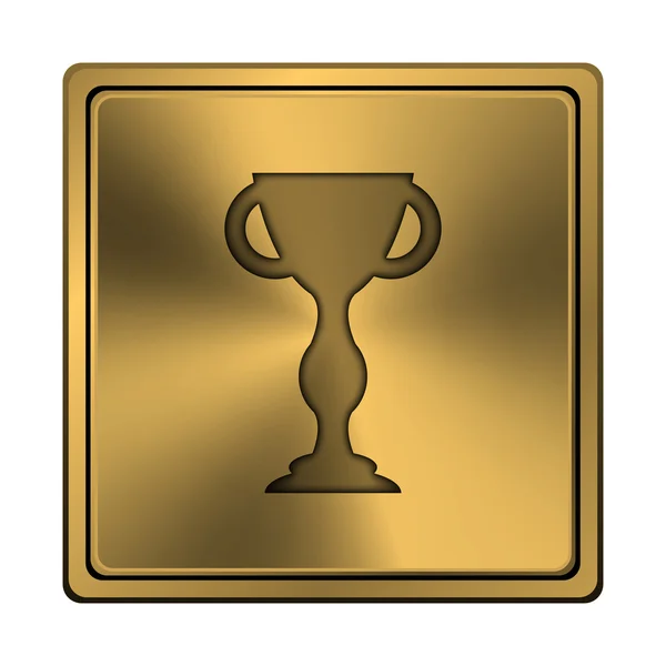 Siegerpokal-Symbol — Stockfoto