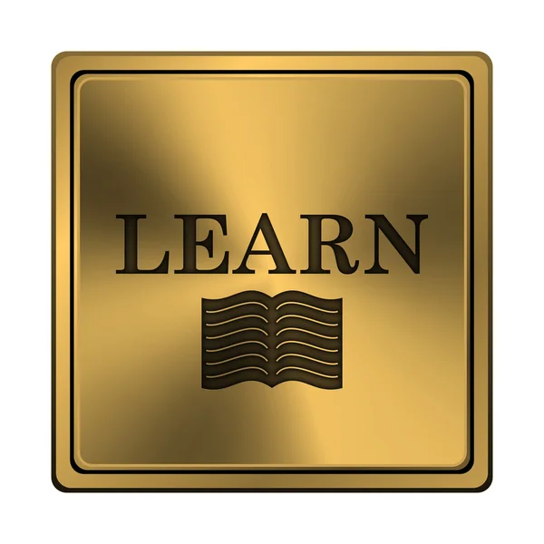 Learn icon — Stock Photo, Image