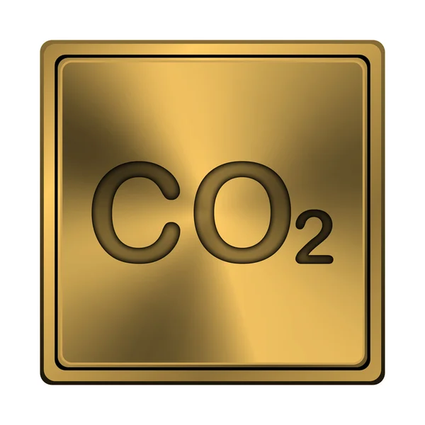 CO2 значок — стокове фото