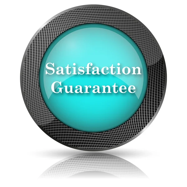 Satisfaction guarantee icon — Stock Photo, Image