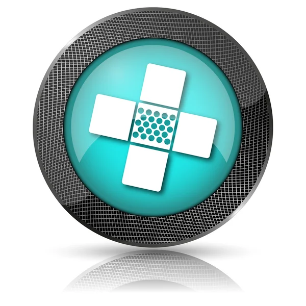 Medical patch icon — Stock Photo, Image