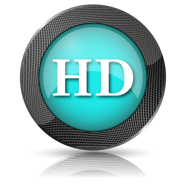 Ícone Hd — Fotografia de Stock